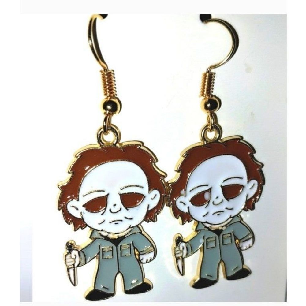 Fun horror dangle earrings - Picture 4 of 4